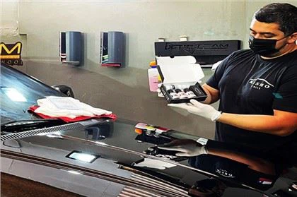 Beleggsprodukt for bilområdet